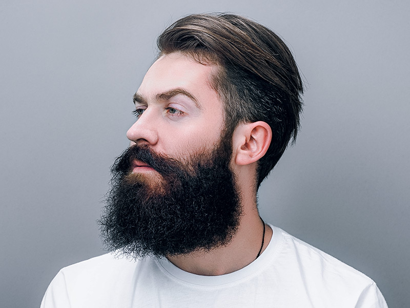 Перхоть на бороде: неприятность эту мы переживем