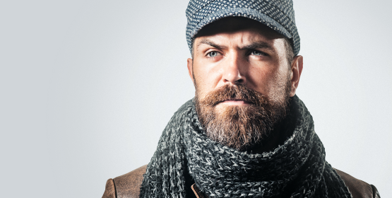 Смени зимнюю бороду на весеннюю.